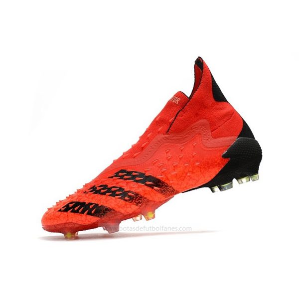 Adidas Predator Freak FG Meteorite Rojo Negro